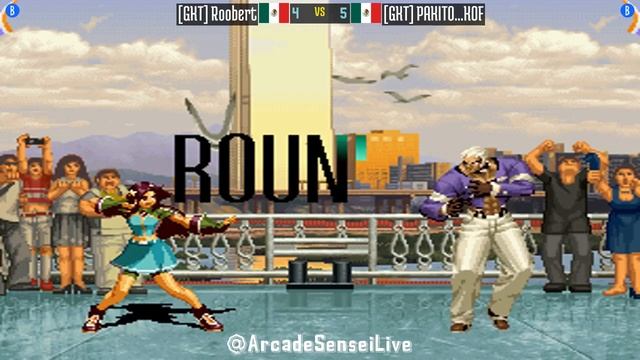 @kf2k2pls: [GKT] Roobert (MX) vs [GKT] PAKITO...KOF (MX) [KOF 2002 Plus kf2k2 Fightcade] Feb 2