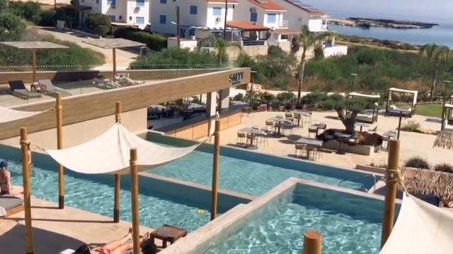 CAVO ZOE SEASIDE HOTEL 4*, PROTARAS, CYPRUS. 4K VIRTUAL TOUR.