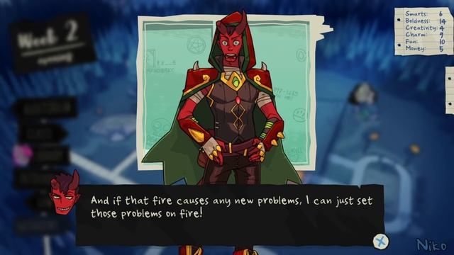 Monster Prom XXL 2 Player Playthrough Part 3: We Didn't Start the "Random" Fires
