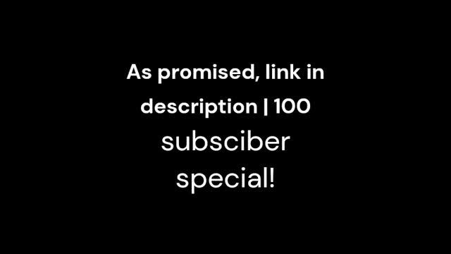 001 mod NOT OBFUSTICATED SHARE LINK 100 subscriber special
