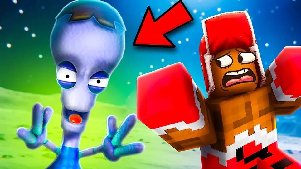 😱 ПОБЕГ От *БЕЗУМНОГО* ИНОПЛАНЕТЯНИНА в Роблокс! Roblox