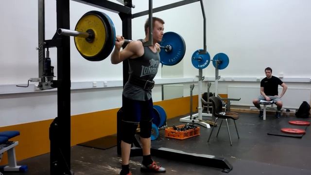 Kyykähdys 130kg @82,5kg