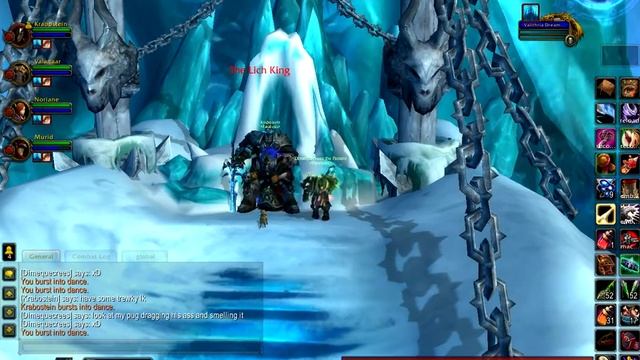 Horny Lich King calls Stripers