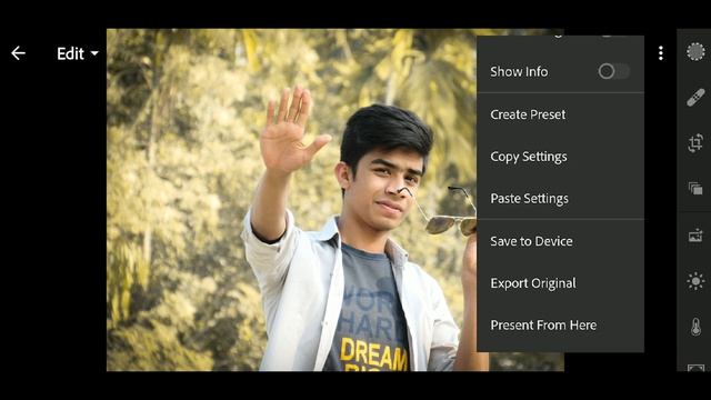 Lightroom Bright Yellow Tone color Preset | Lightroom Mobile Editing Tutorial