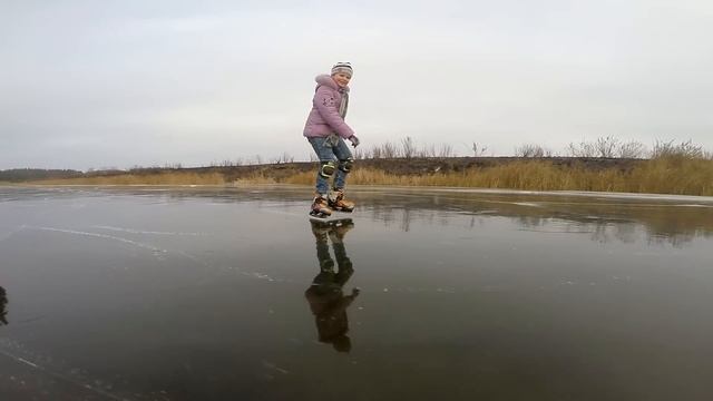 По первому льду