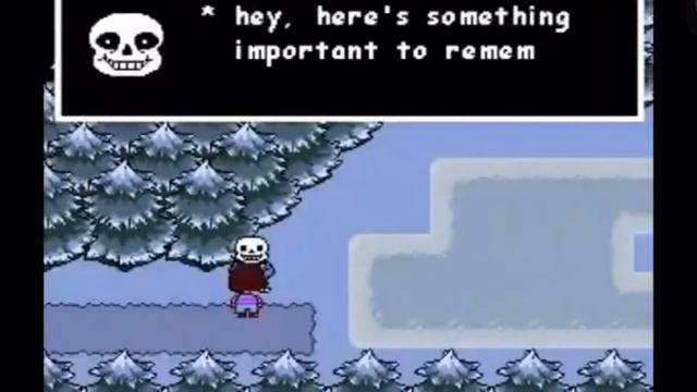 My brother papyrus. He has a very BLUE attack
