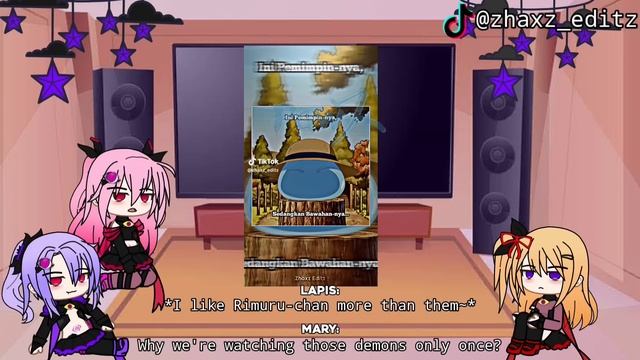 Aisei Tenshi Love Mary react to Rimuru Tempest「Part 2/?」