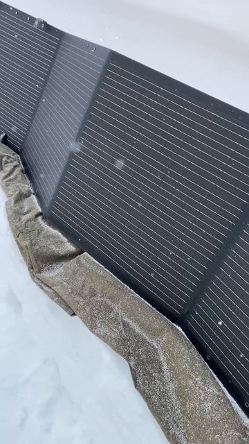 Солнечная панель на 200Вт SILA ST-200 в середине февраля на 58сш