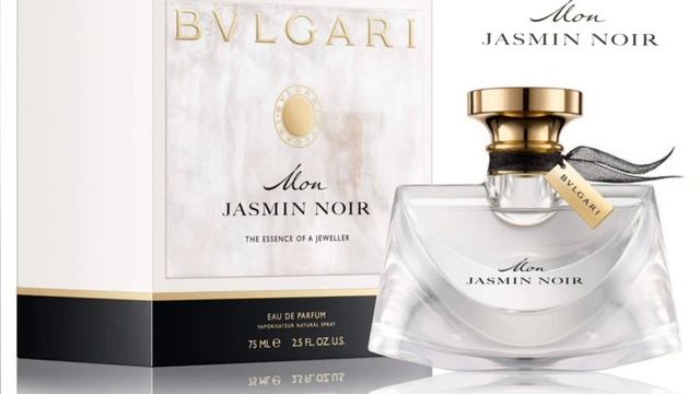 Mon Jasmin Noir Bvlgari for women #packaging #fragrance note