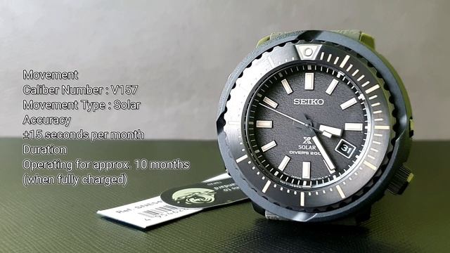 Seiko Tuna Street PROSPEX  SNE543P1 / SNE543 Series Baselworld 2019 GREEN