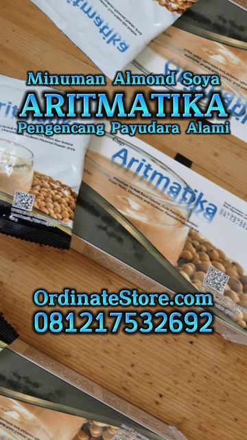 Bahan Alami Mengencangkan Payudara Minuman ARITMATIKA SOYA ALMOND, WA 081217532692, OrdinateStore.
