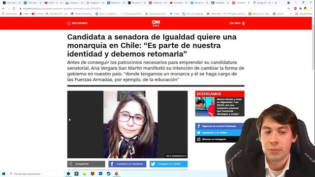 ¡INSÓLITO! POLÍTICOS de PAMELA JILES EXIGEN MONARQUÍA para CHILE