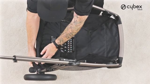 Как снять корзину для коляски Gazelle S CYBEX