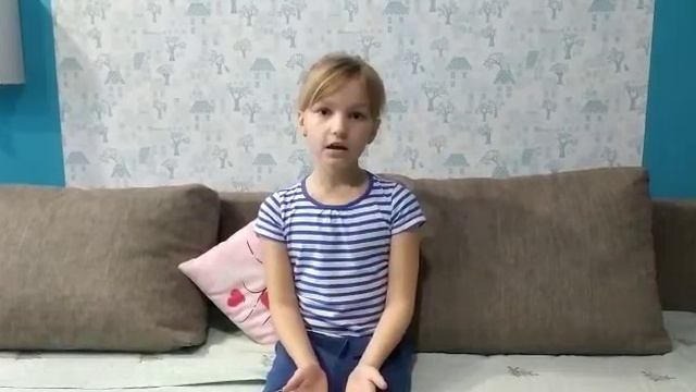 Стихотворение Д. Хармса _Врун_, Алиса Комарова, 8 лет.