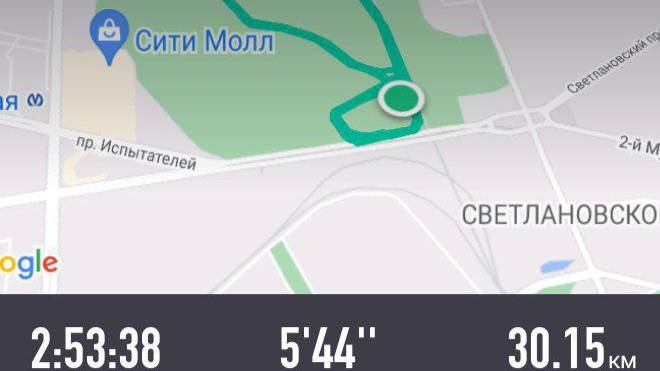 16.02.2025 г., ВС_2-ой тренировочный день моих спортивных выходных, 30,15 км