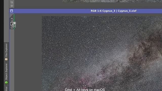 PixInsight 1.9 Lockhart — Image Synchronization