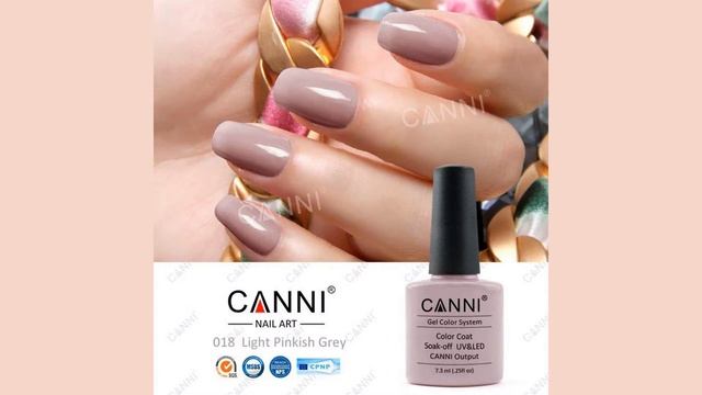 Canni 018 Light Pinkish Grey 7.3ml