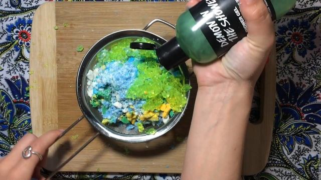 LUSH COSMETICS Bath Cocktail #39: Lime Peppermint