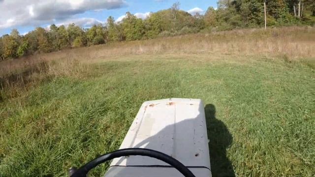 IH Cub Cadet 149 vs Barn Yard Grass