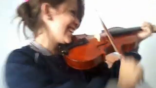 aprendiendo el violin con la bonillin