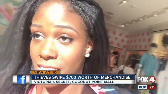 Thieves strike Victoria's Secret at Coconut Point Mall