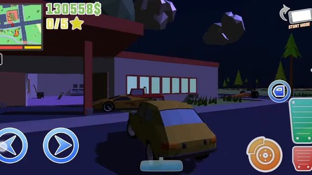 Сбор половины машин в пародии на GTA