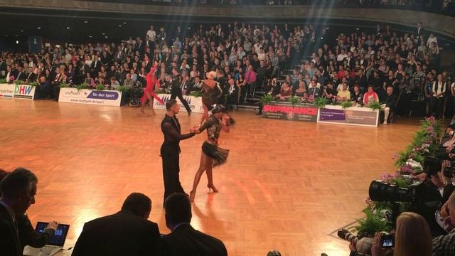 WDSF Grand Slam Latin Artem Efanin Anna Dergunova Cha Cha
