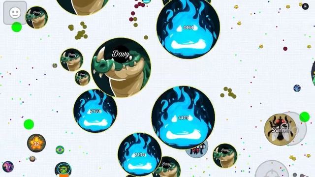 DUO VS ALL 🥵 (AGAR.IO MOBILE)