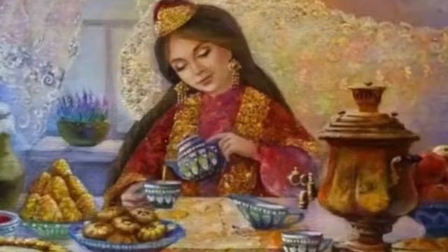 Участник конкурса _История одного предмета_ Кабанова Малика - _Чайные традиции татар_