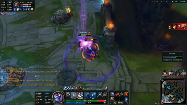 Amateur Kha'Zix Outplay