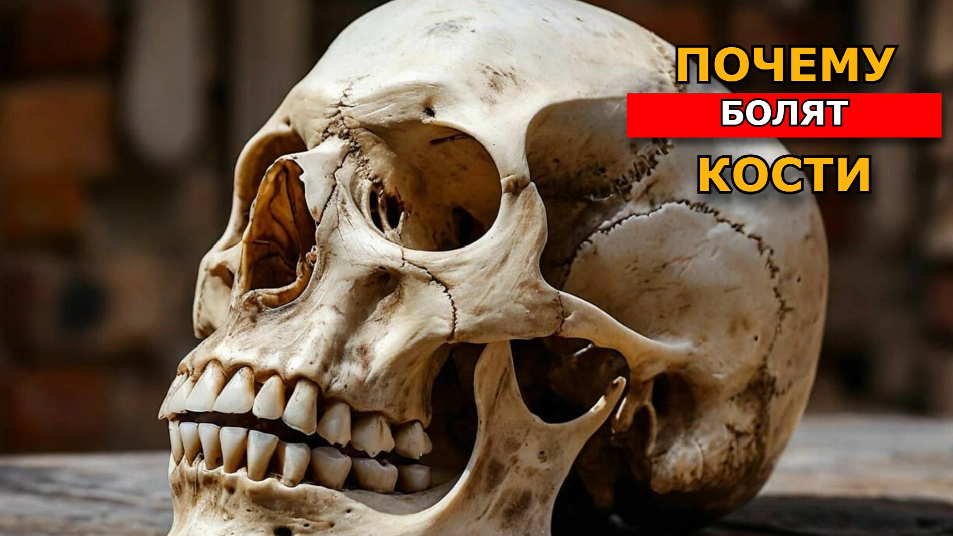 ПОЧЕМУ БОЛЯТ КОСТИ