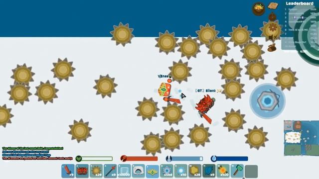 [Starve.io]-BEST MOMENTS! #1 /KILLING DRAG GEAR