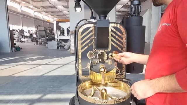 Coffee Roasting Machine - Machine De Torréfaction De Café - Equipo De Tostado De Cafe OS - 2K