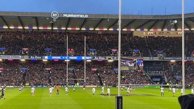 Scotland 20 v 17 England - Loch Lomond Before Kick Off. Six Nations, Calcutta Cup. 05/02/2022