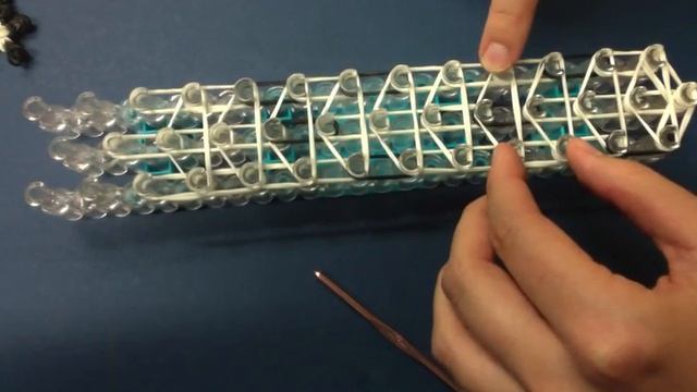 Rainbow Loom Snowy Owl Adult (1 Loom)