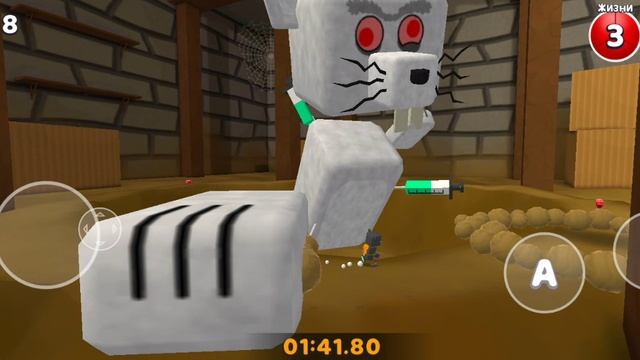 Получил призрачный след в Super Bear Adventure