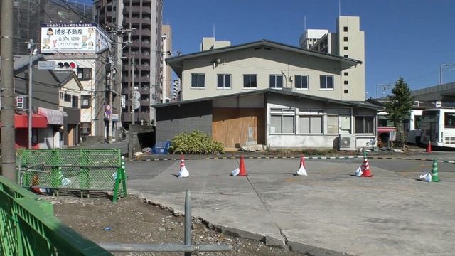 😸💝💝【西鉄電車桜並木駅】🚋　✨西鉄天神大牟田線　🌸2024年3月開業予定桜並木駅　2023年8月27日撮影。The latest situation at Sakuranamiki Station