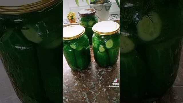 Огурцы очень вкусные