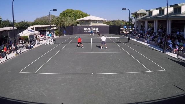 Tennis Exhibition at Boca West Country Club - February 2015