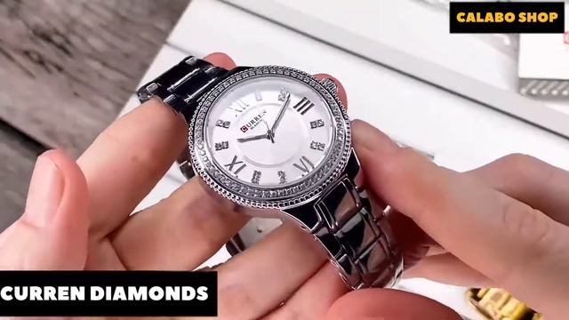 Женские наручные часы Curren Diamonds