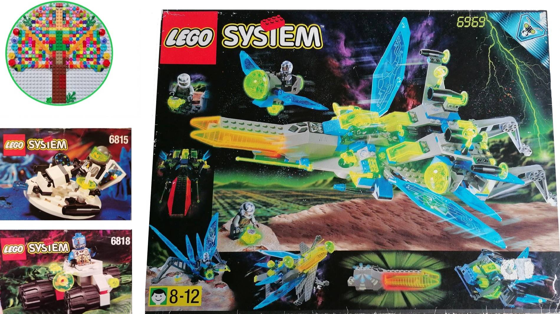 Art & Bricks 4 Construction Kit LEGO 6969 & 6815 & 6818 Bausteine Set Конструктор набор лего