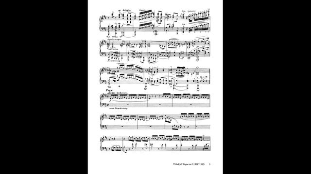 Бах-Бузони, Прелюдия и фуга ре мажор (BWV 532). Играет Мария Гринберг.