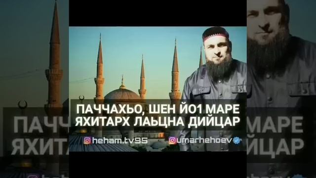 УМАР ХЕХОЕВ "ПАЧЧАХЬО, ШЕН ЙО1 МАРЕ ЯХИТАРХ ЛАЬЦНА ДИЙЦАР" ХЬЕХАМ
