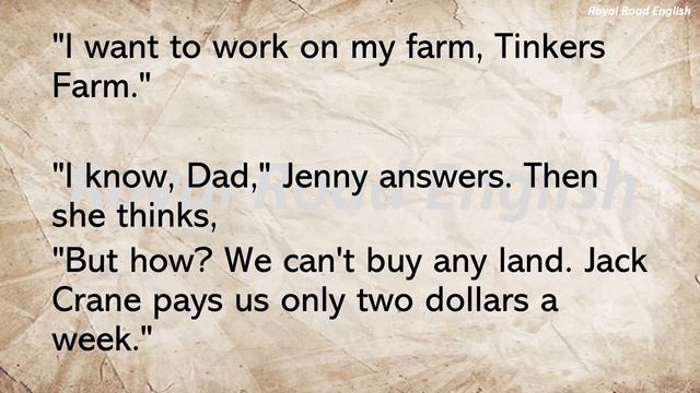 Learning English through story - An amazing story - Tinker's Farm- Interesting Story