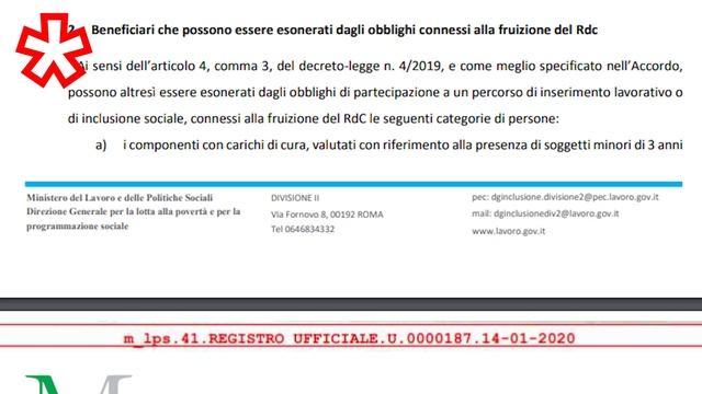 GIL“nuovo” RDC: quanto spetta per la garanzia di l’inclusione dalla bozza del DL LAVORO