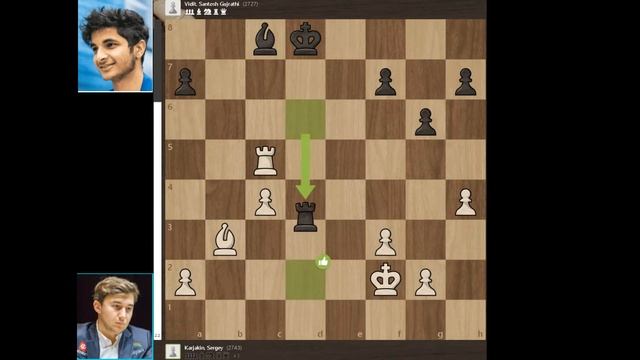 Sergey Karjakin Vs Vidit Santosh Gujrathi | Final Round | Tata Steel Chess Masters 2022 |Chess Reca