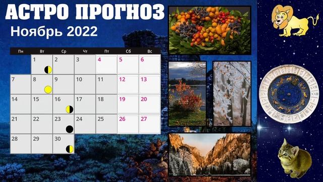 Лев - гороскоп на ноябрь 2022 / астрологический прогноз от Аннели