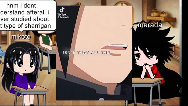 🌸🦋some of uchiha clan react to sarada🌸🦋