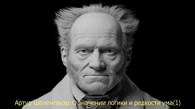 Артур Шопенгауэр. О значении логики и редкости ума(1)