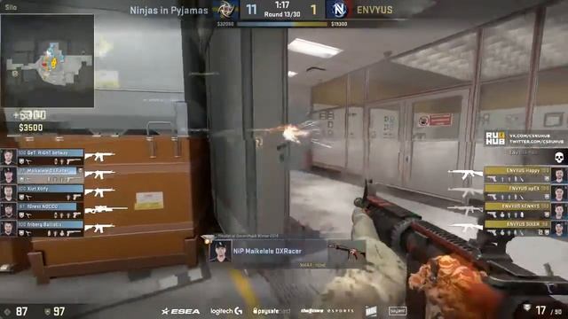 Турнир ESL Pro League S4 Finals| EnVyUs vs NiP | 1 карта de nuke